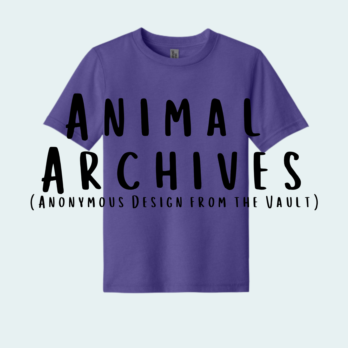 Animal Archives (Anonymous Design from the Vault) Youth Tee
