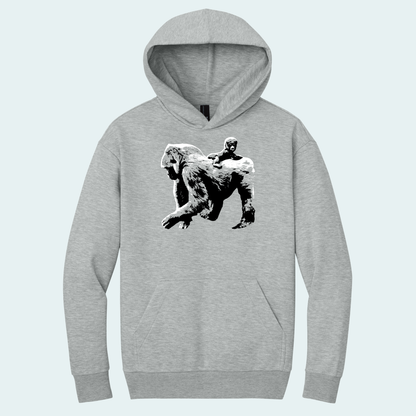 Gorilla with Baby (Limited Edition for January) Heavy Hoodie