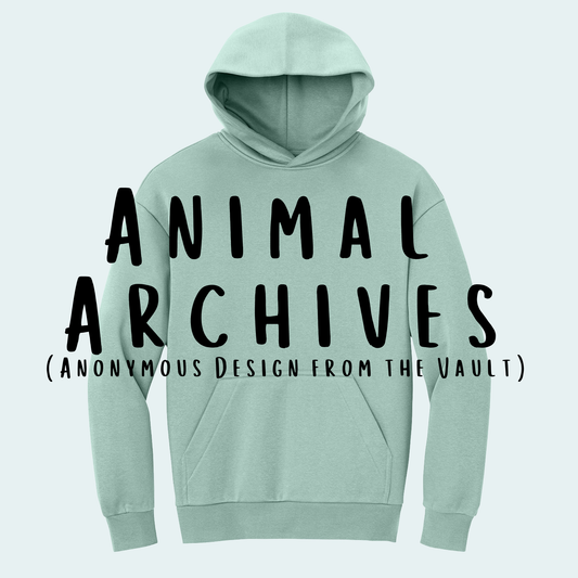 Animal Archives (Anonymous Design from the Vault) Heavy Hoodie