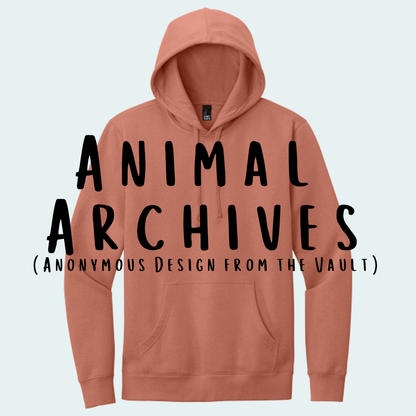 Animal Archives (Anonymous Design from the Vault) Hoodie