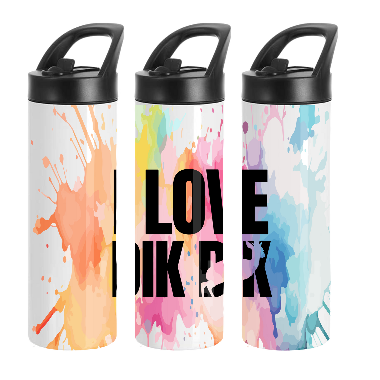 I love Dik Dik - Water Bottle (LIMITED EDITION) (4 size options)