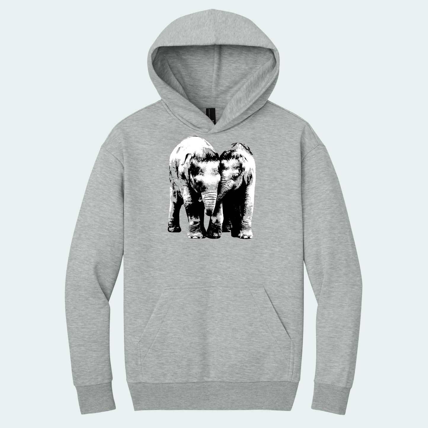 Baby Elephants (Limited Edition for January) Heavy Hoodie