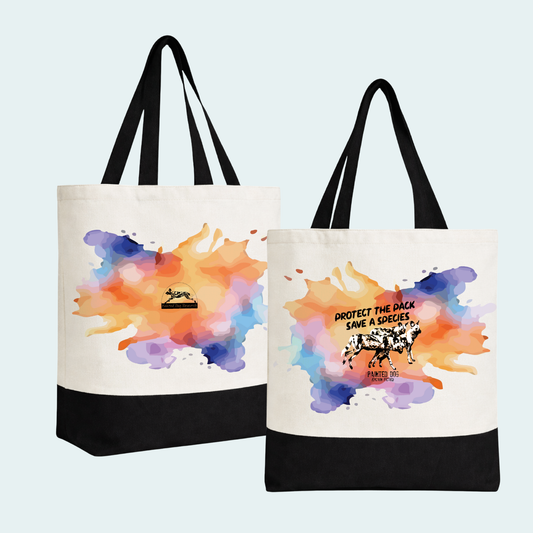Painted Dog Research Fundraiser (Limited Edition for January) Tote Bag