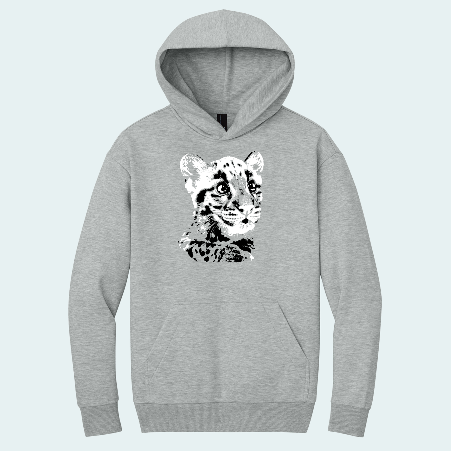 Clouded Leopard Cub (Limited Edition for January) Heavy Hoodie