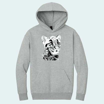 Clouded Leopard Cub (Limited Edition for January) Heavy Hoodie