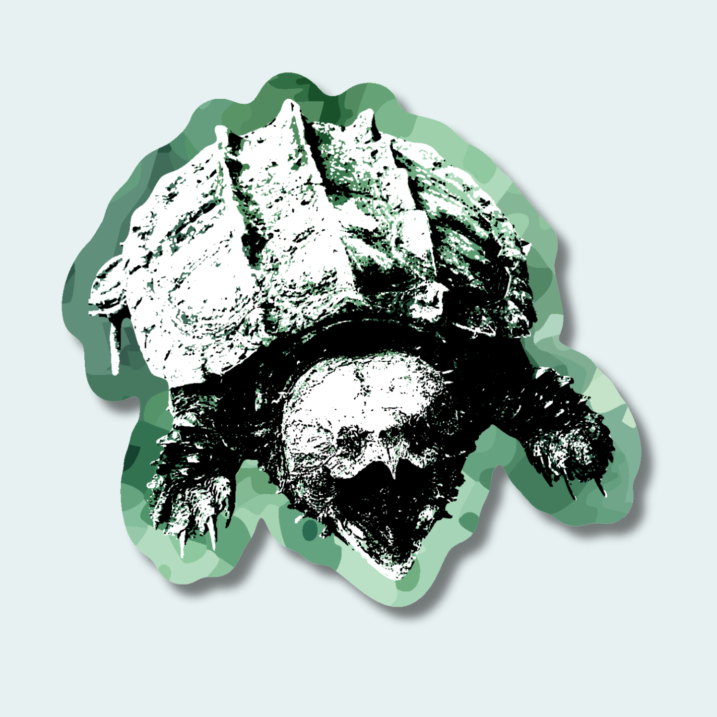 Alligator Snapping Turtle (Limited Edition) 4in Sticker