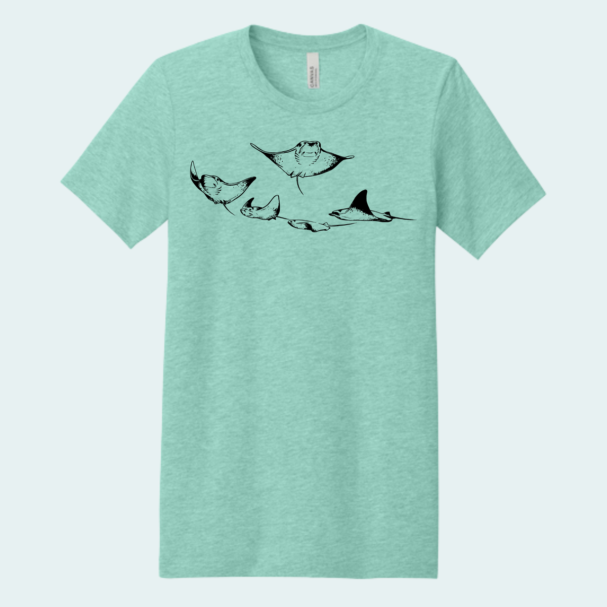 Cownose Rays (Limited Edition for October) Unisex Bella + Canvas Tee