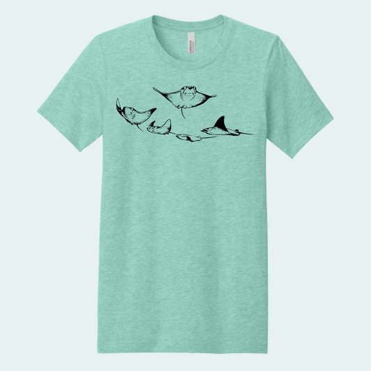 Cownose Rays (Limited Edition for October) Unisex Bella + Canvas Tee
