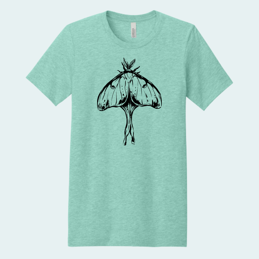 Luna Moth (Limited Edition for October) Unisex Bella + Canvas Tee