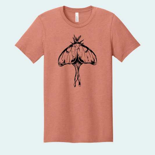 Luna Moth (Limited Edition for October) Unisex Bella + Canvas Tee