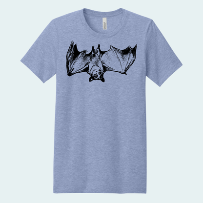 Straw Colored Fruit Bat (Limited Edition for October) Unisex Bella + Canvas Tee