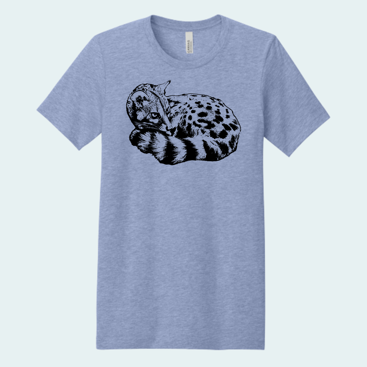 Large Spotted Genet (Limited Edition for October) Unisex Bella + Canvas Tee