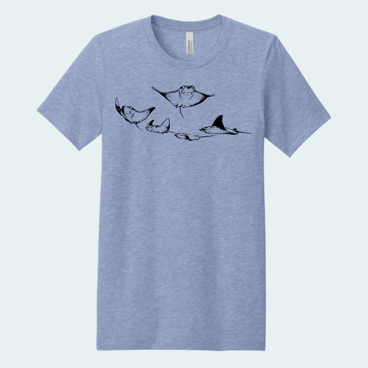 Cownose Rays (Limited Edition for October) Unisex Bella + Canvas Tee