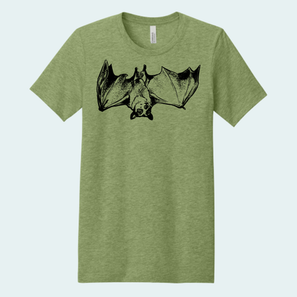 Straw Colored Fruit Bat (Limited Edition for October) Unisex Bella + Canvas Tee