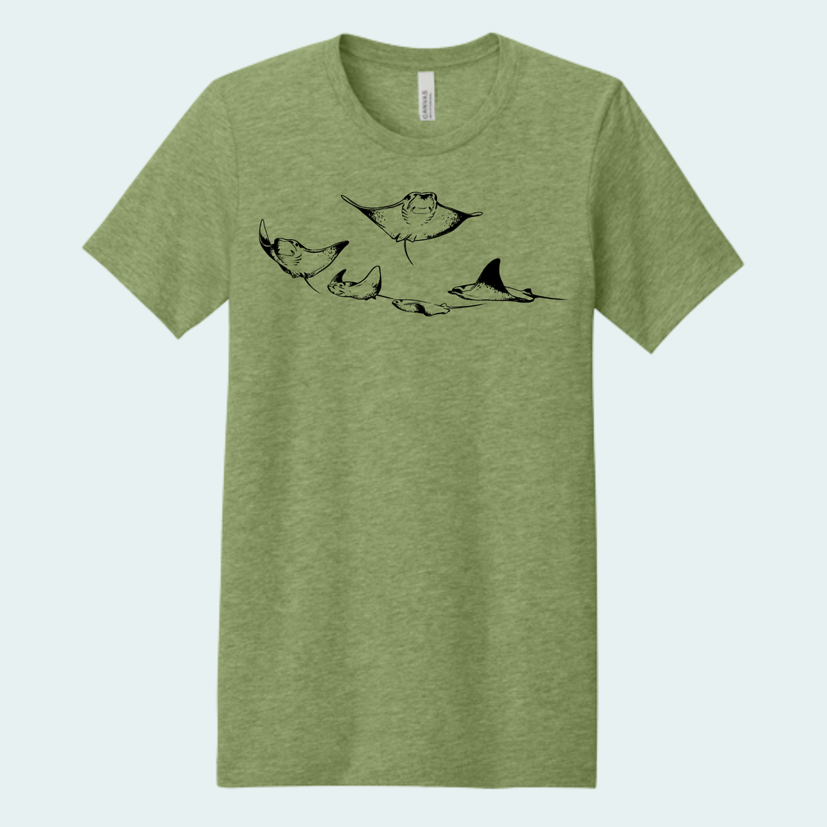 Cownose Rays (Limited Edition for October) Unisex Bella + Canvas Tee
