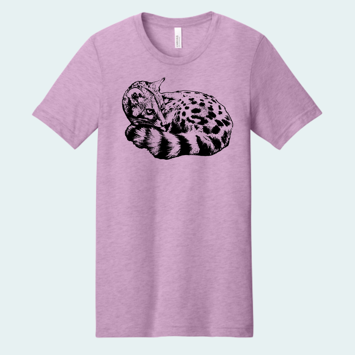 Large Spotted Genet (Limited Edition for October) Unisex Bella + Canvas Tee