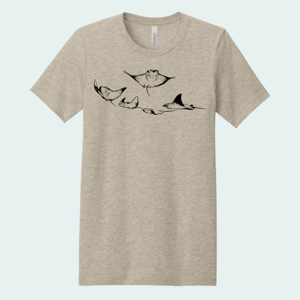 Cownose Rays (Limited Edition for October) Unisex Bella + Canvas Tee
