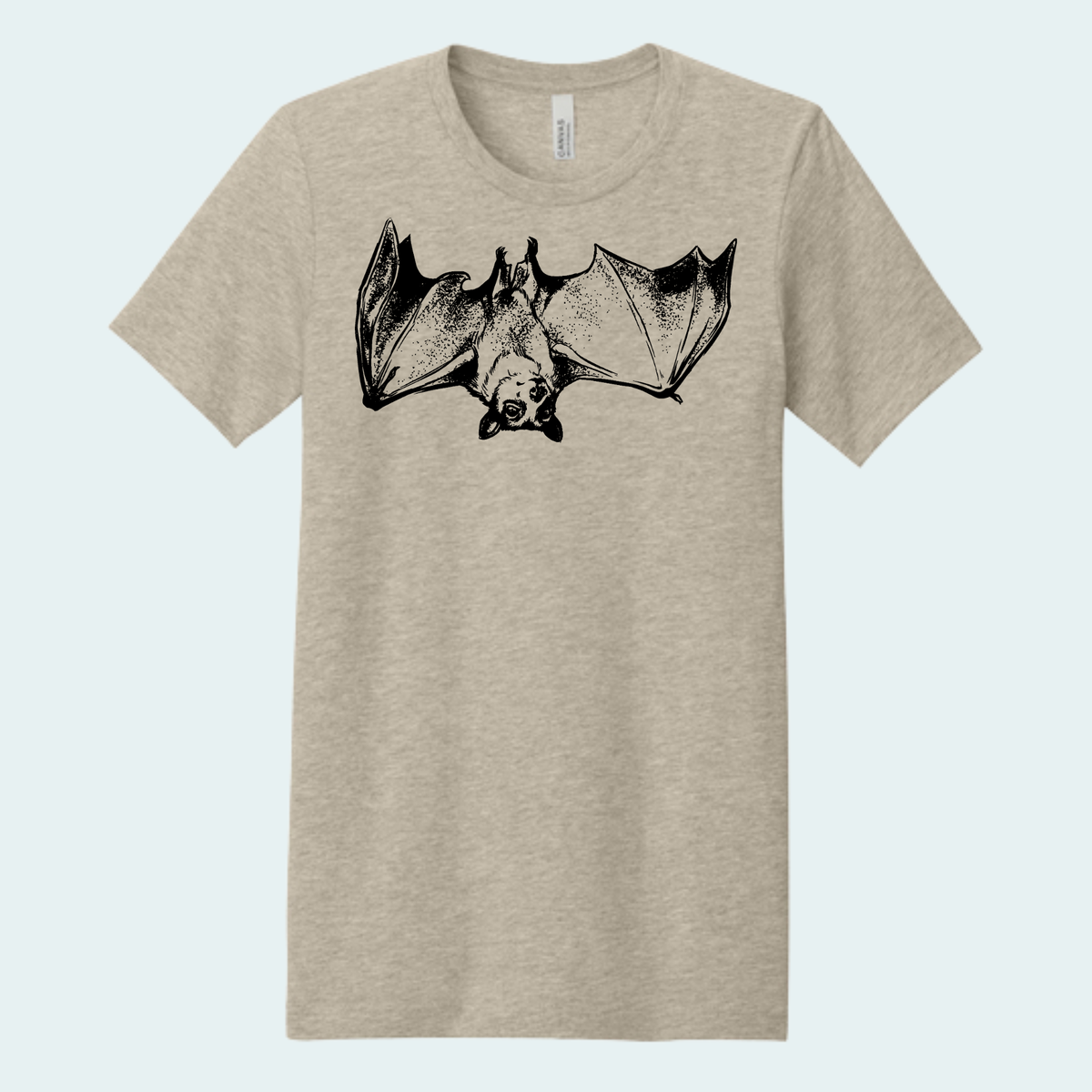 Straw Colored Fruit Bat (Limited Edition for October) Unisex Bella + Canvas Tee