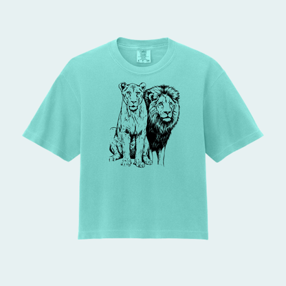 Lions (Limited Edition for August) Women’s Boxy Crop Tee