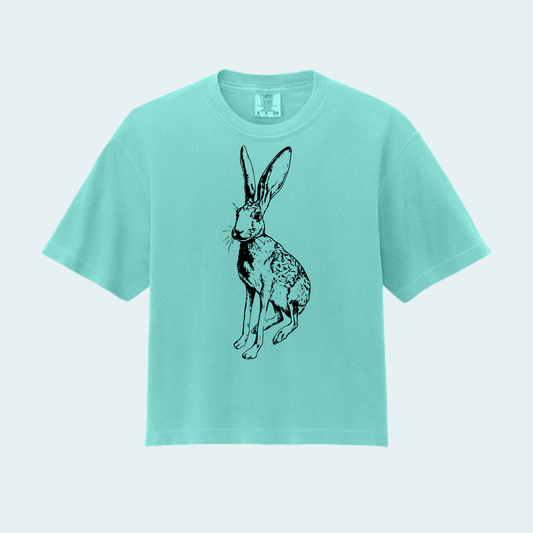 Antelope Jackrabbit (Limited Edition for August) Women’s Boxy Crop Tee