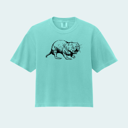 Naked Mole Rat (Limited Edition for August) Women’s Boxy Crop Tee