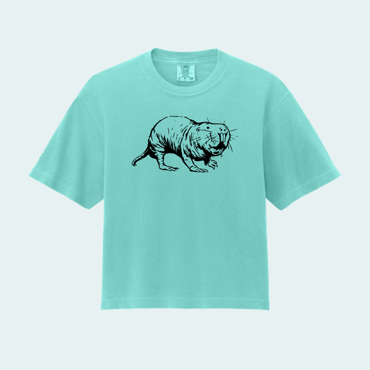 Naked Mole Rat (Limited Edition for August) Women’s Boxy Crop Tee