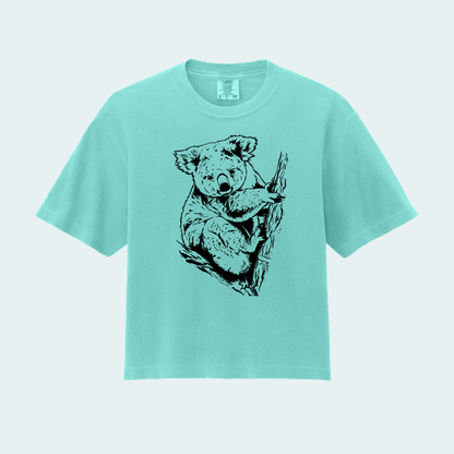 Koala (Limited Edition for September) Women’s Boxy Crop Tee