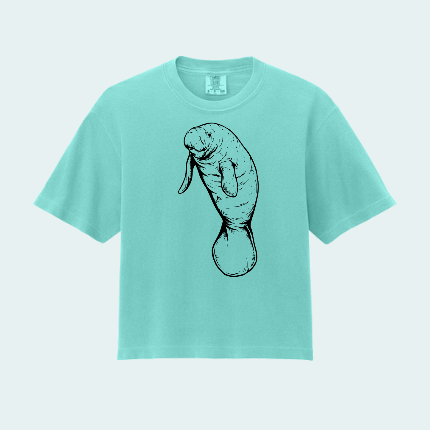 Manatee (Limited Edition for September) Women’s Boxy Crop Tee