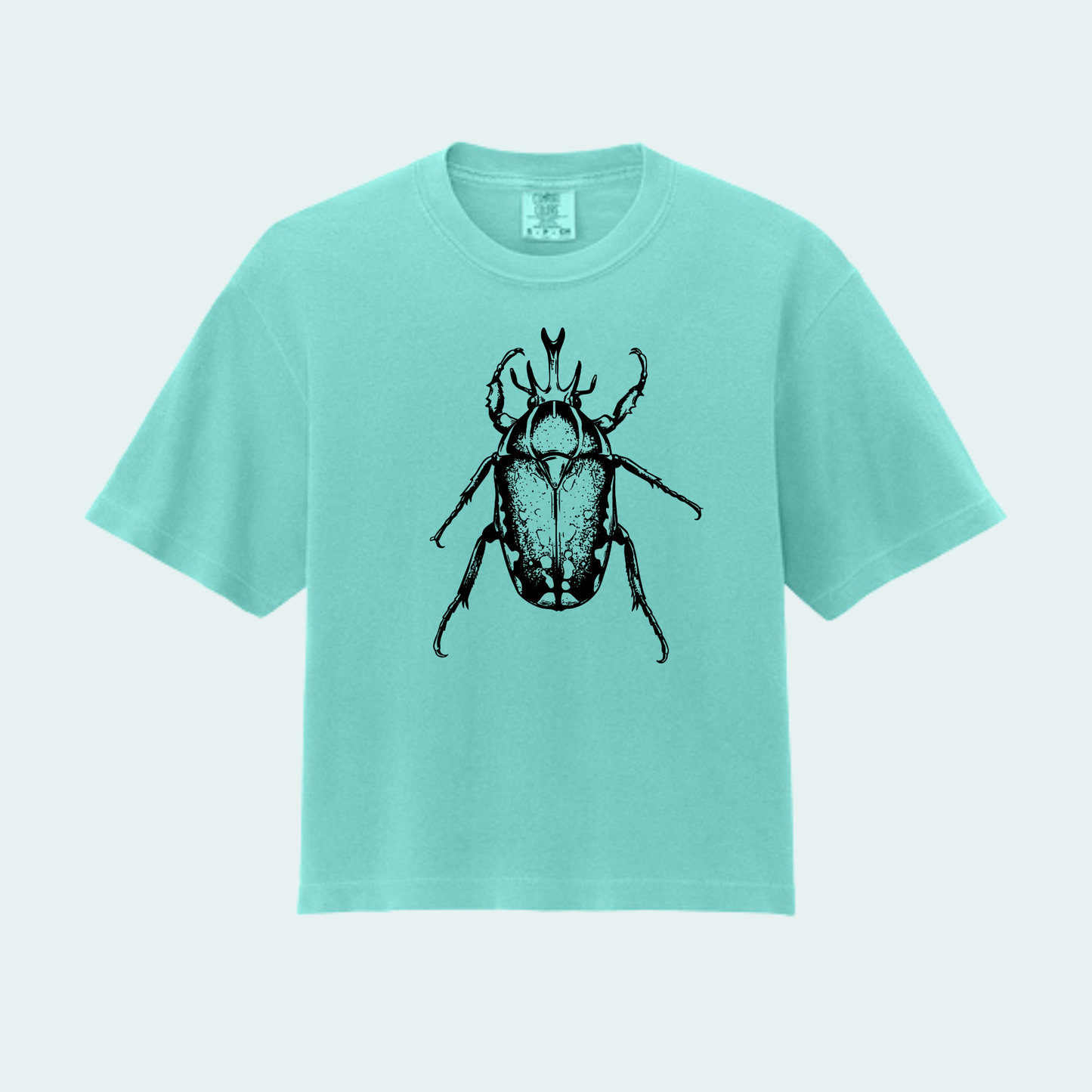 Magnificent Flower Beetle (Limited Edition for September) Women’s Boxy Crop Tee