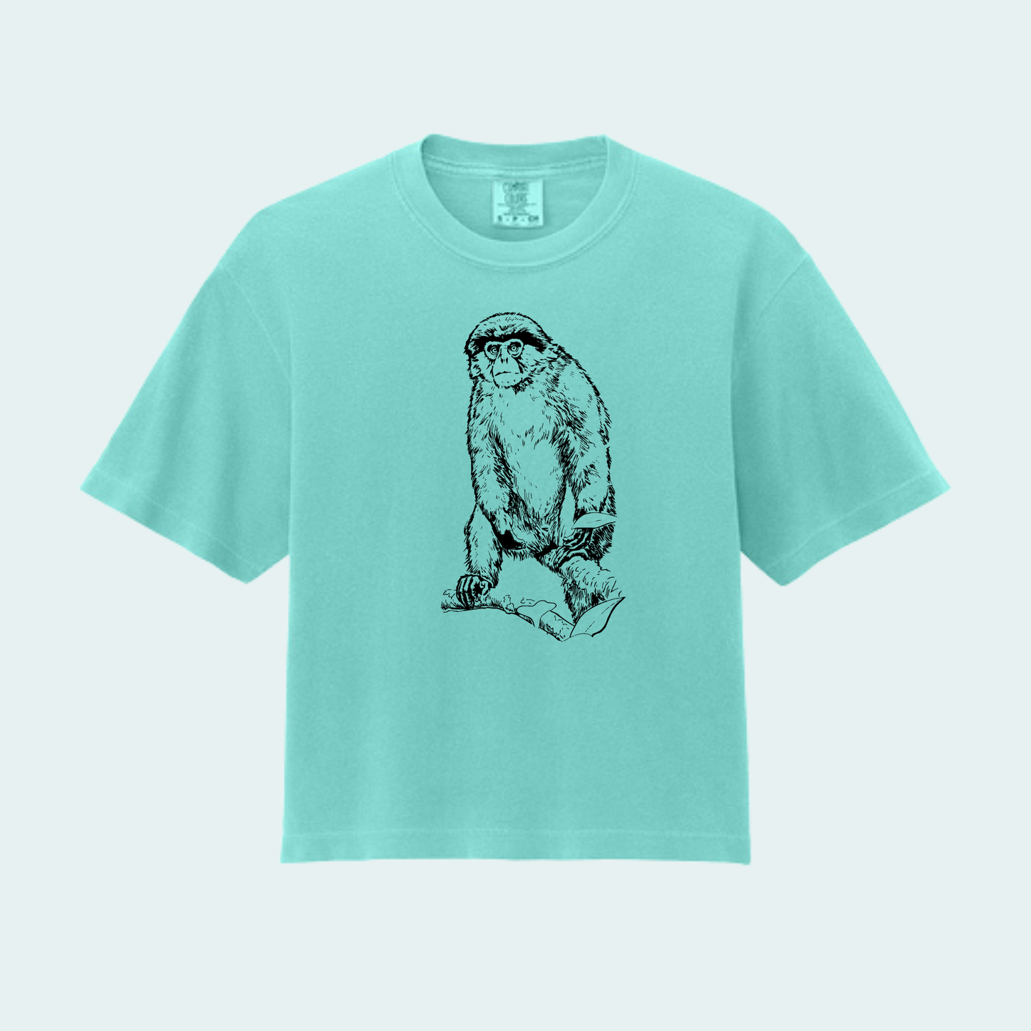 Red Colobus Fundraiser (Limited Edition for August) Women’s Boxy Crop Tee