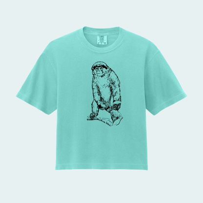 Red Colobus Fundraiser (Limited Edition for August) Women’s Boxy Crop Tee
