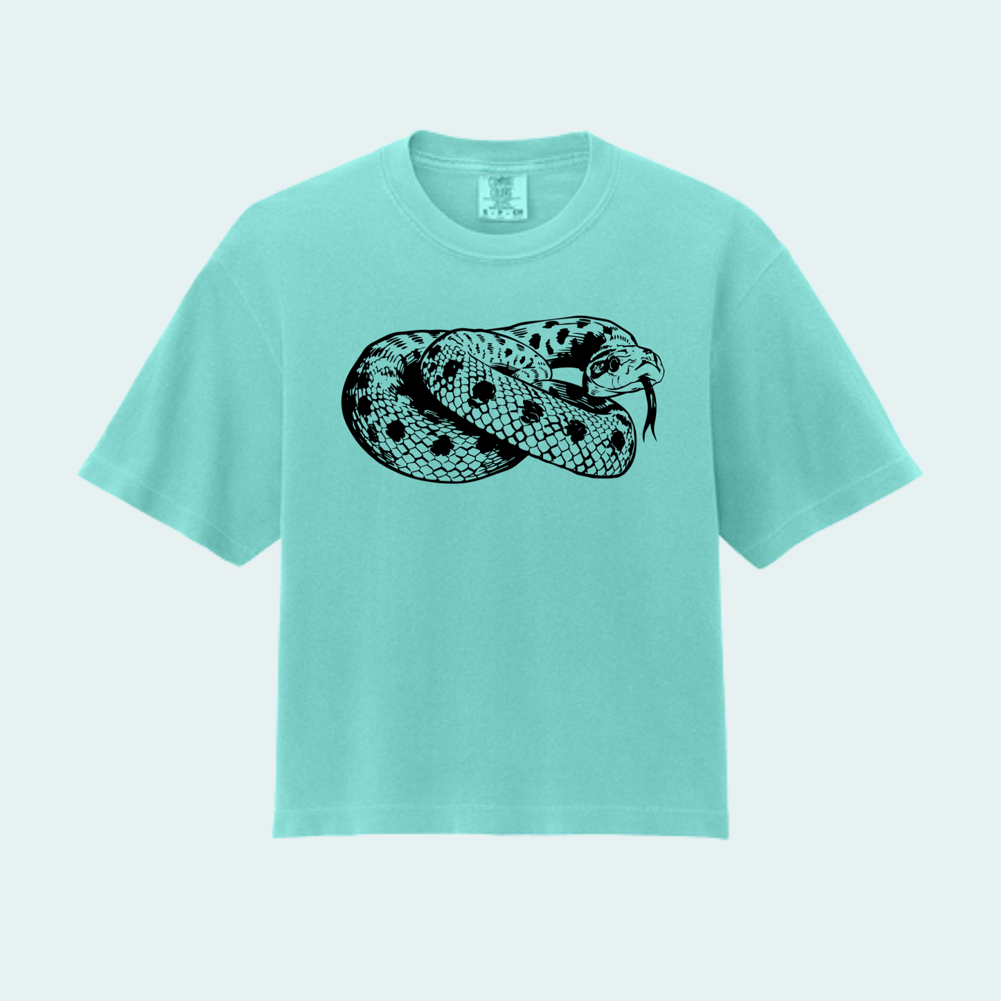 Western Hognose Snake (Limited Edition for August) Women’s Boxy Crop Tee