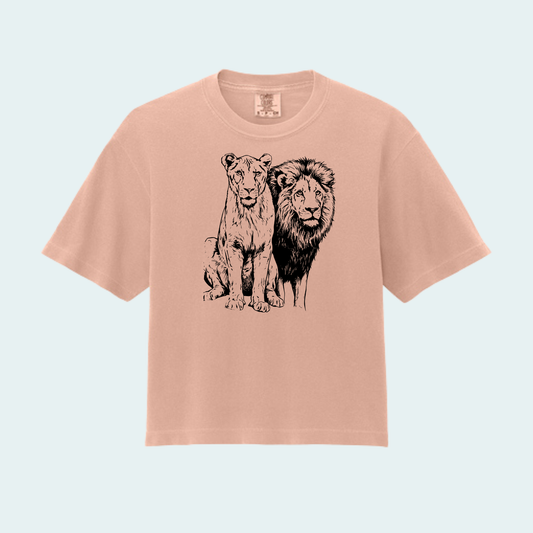 Lions (Limited Edition for August) Women’s Boxy Crop Tee