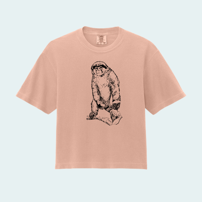 Red Colobus Fundraiser (Limited Edition for August) Women’s Boxy Crop Tee