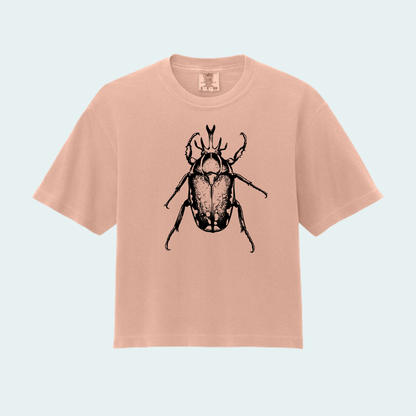 Magnificent Flower Beetle (Limited Edition for September) Women’s Boxy Crop Tee