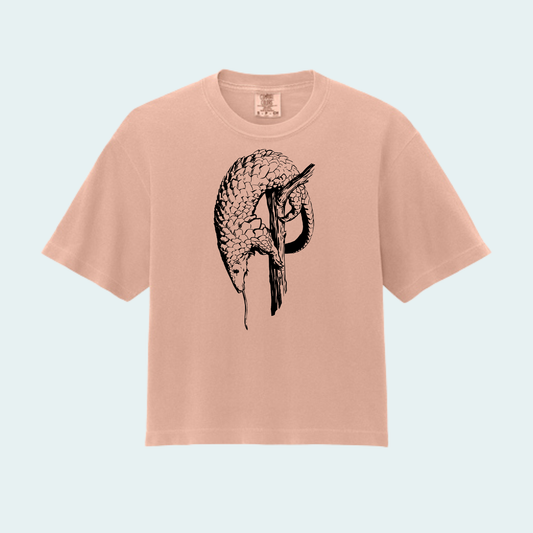 Pangolin (Limited Edition for August) Women’s Boxy Crop Tee