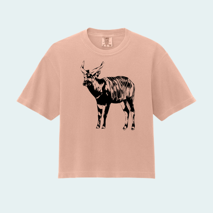 Bongo (Limited Edition for September) Women’s Boxy Crop Tee