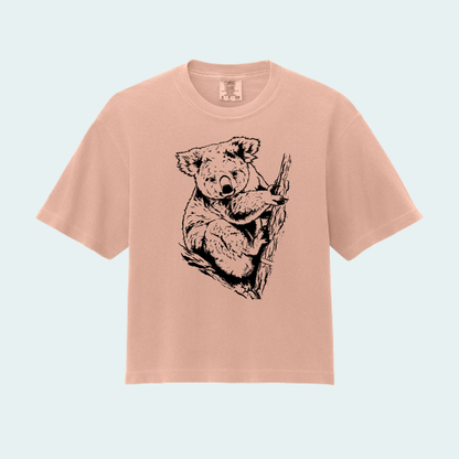 Koala (Limited Edition for September) Women’s Boxy Crop Tee