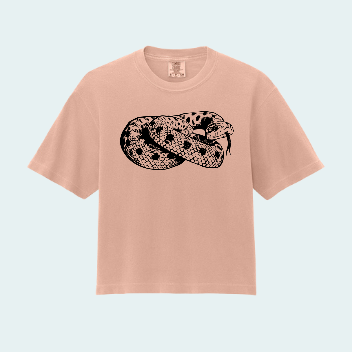 Western Hognose Snake (Limited Edition for August) Women’s Boxy Crop Tee