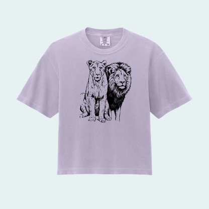 Lions (Limited Edition for August) Women’s Boxy Crop Tee