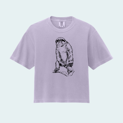 Red Colobus Fundraiser (Limited Edition for August) Women’s Boxy Crop Tee