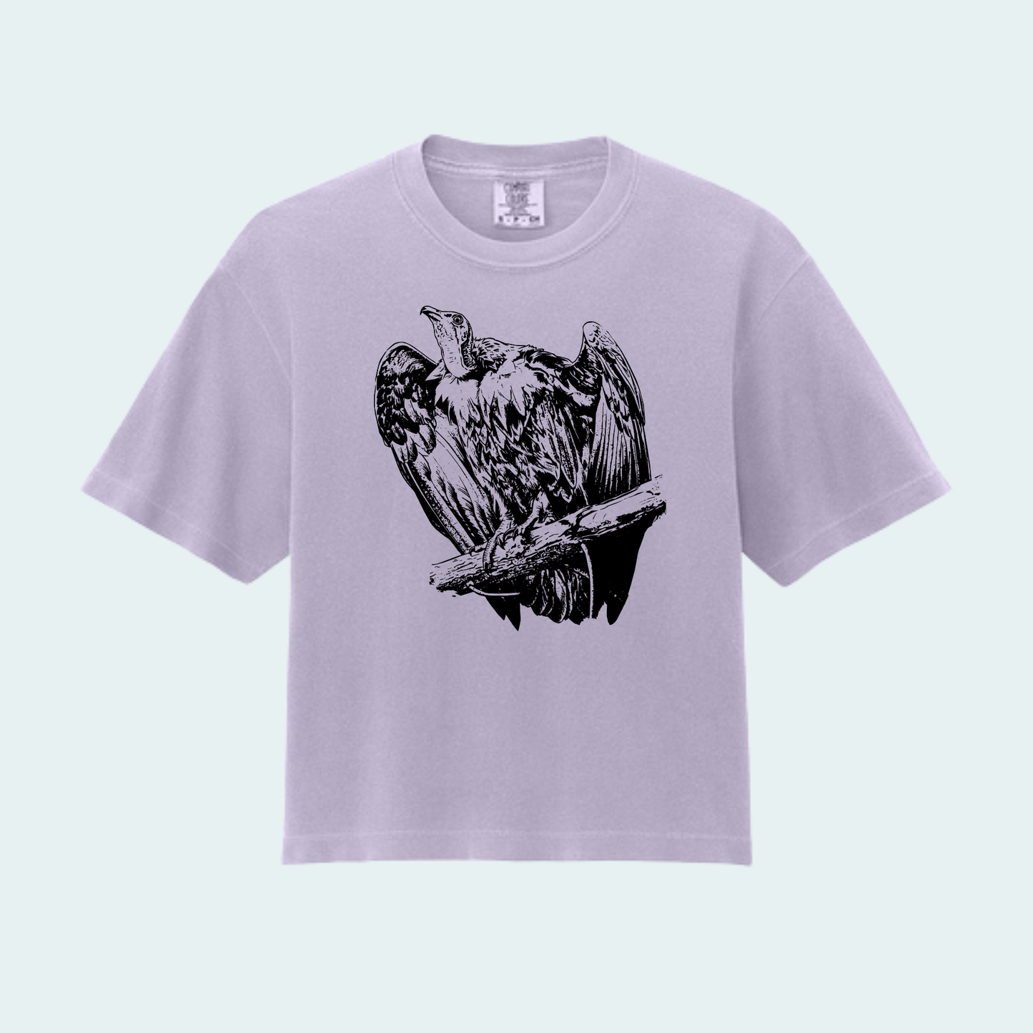 Hooded Vulture (Limited Edition for September) Women’s Boxy Crop Tee