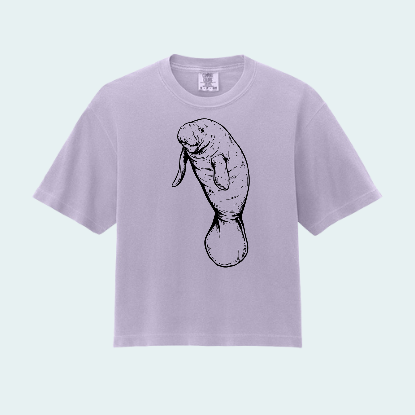 Manatee (Limited Edition for September) Women’s Boxy Crop Tee
