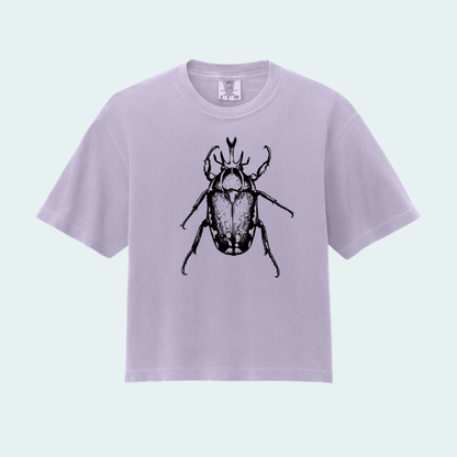 Magnificent Flower Beetle (Limited Edition for September) Women’s Boxy Crop Tee