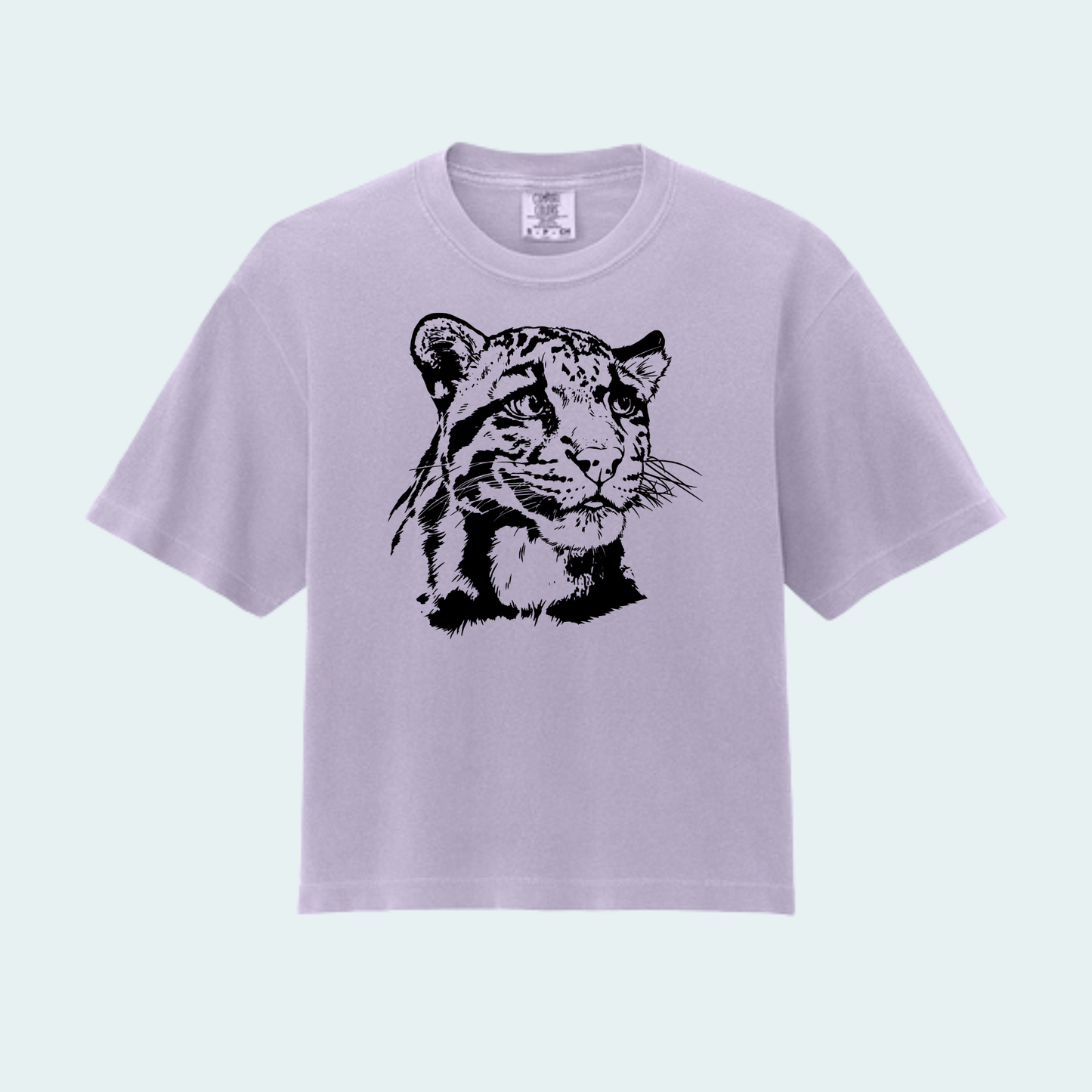 Clouded Leopard (Limited Edition for September) Women’s Boxy Crop Tee
