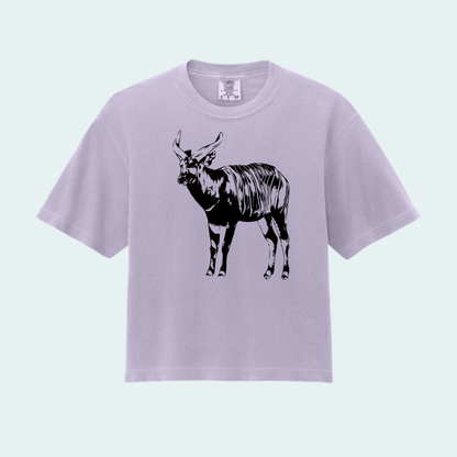 Bongo (Limited Edition for September) Women’s Boxy Crop Tee