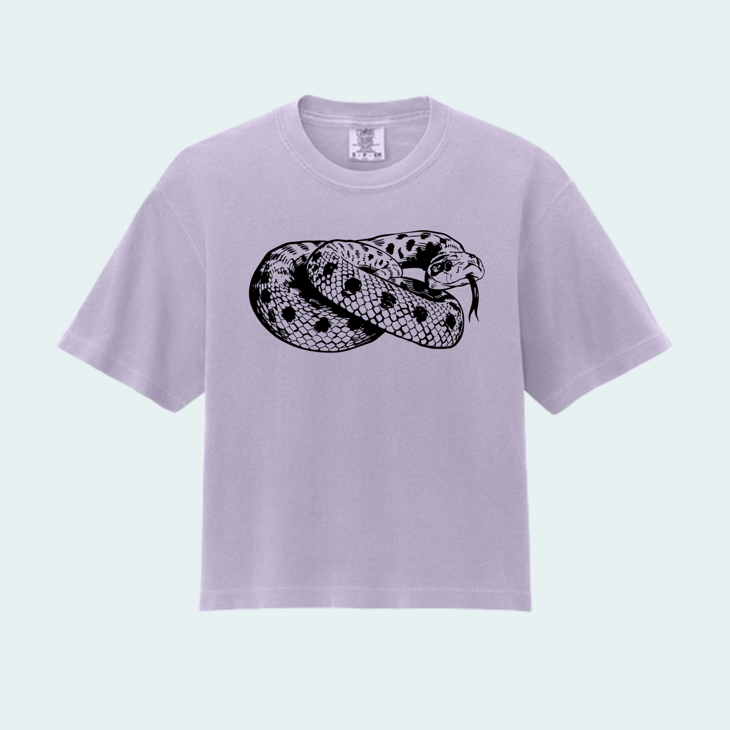 Western Hognose Snake (Limited Edition for August) Women’s Boxy Crop Tee