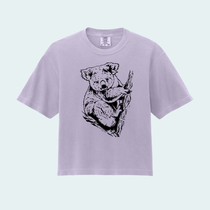 Koala (Limited Edition for September) Women’s Boxy Crop Tee