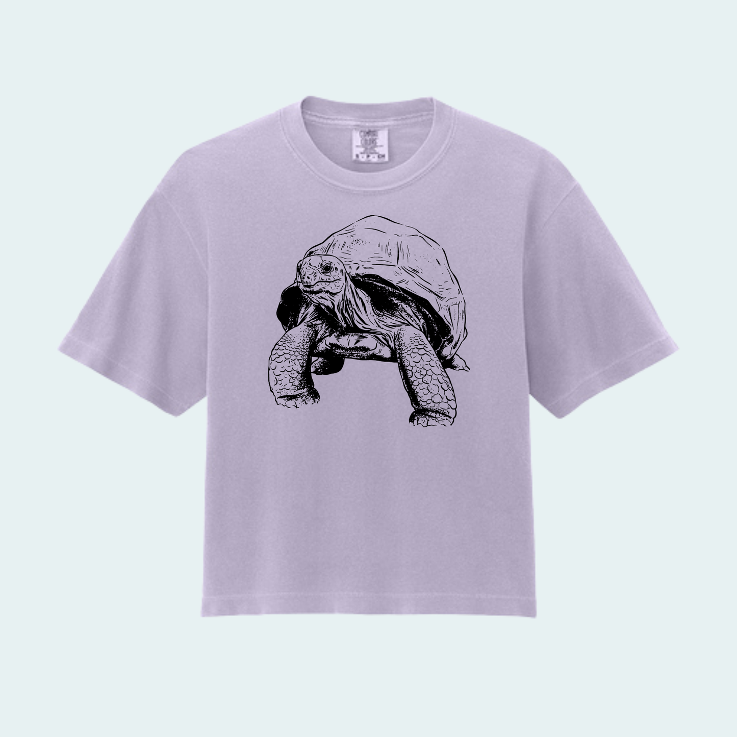 Aldabra Tortoise (Limited Edition for September) Women’s Boxy Crop Tee