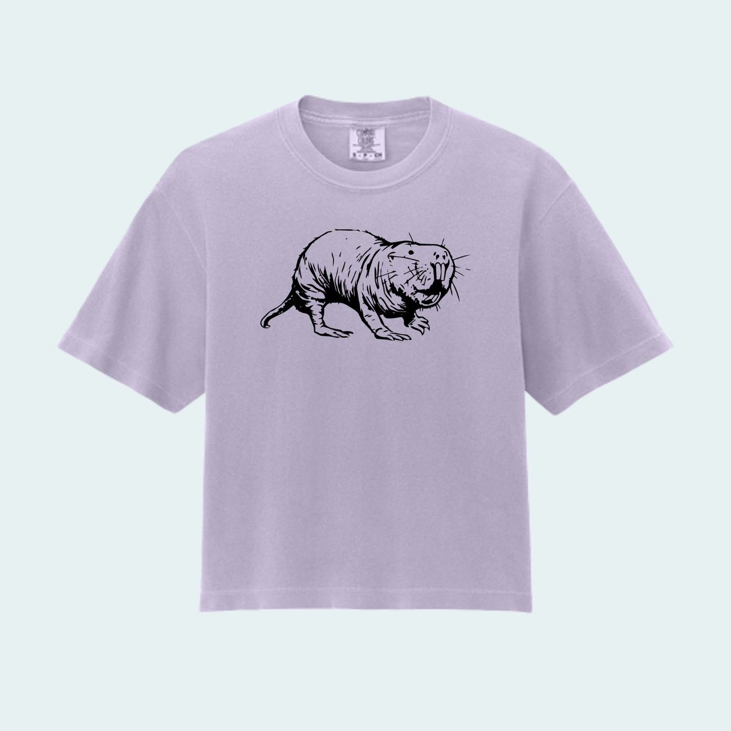 Naked Mole Rat (Limited Edition for August) Women’s Boxy Crop Tee